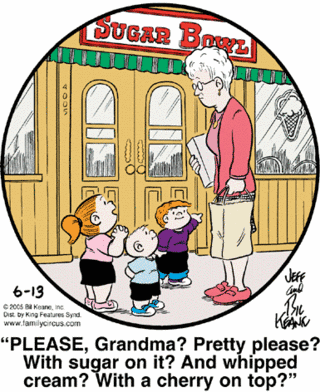 Family Circus Cartoon